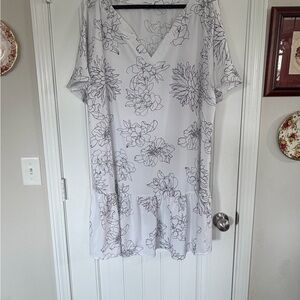 Floral Print Midi Dress